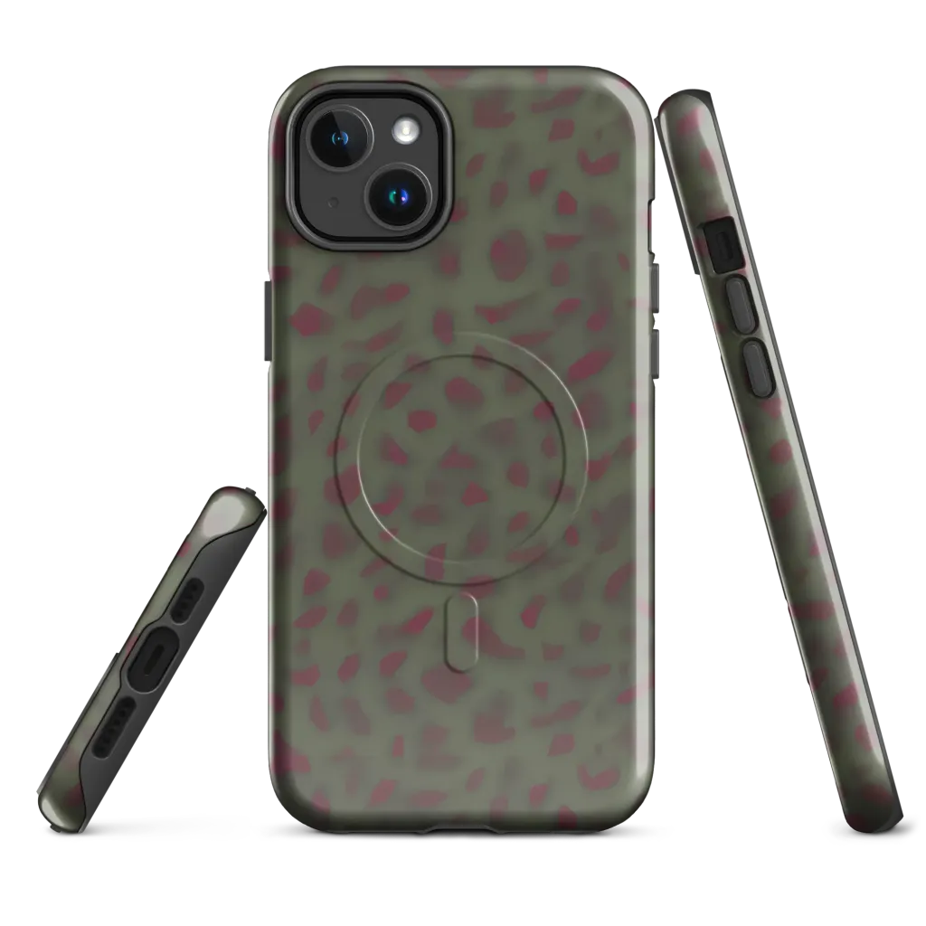 Olive Garnet on MagSafe Tough Case for iPhone® — Front