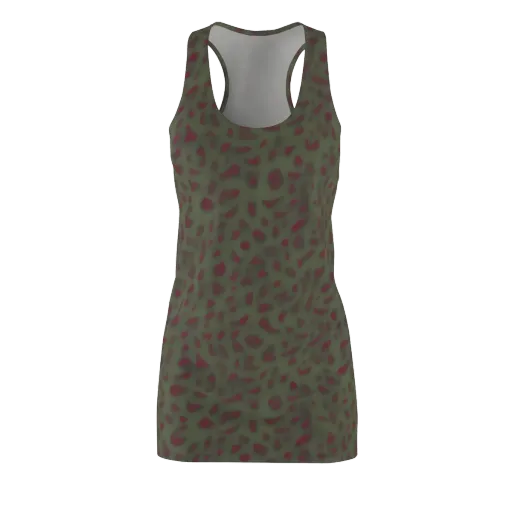 Olive Garnet on a Racerback Dress
