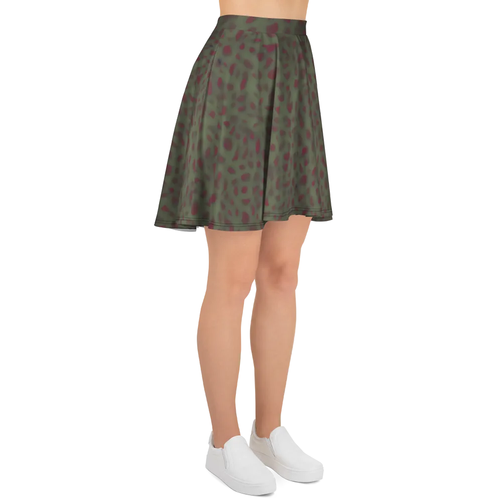 Olive Garnet on Skater Skirt — Right