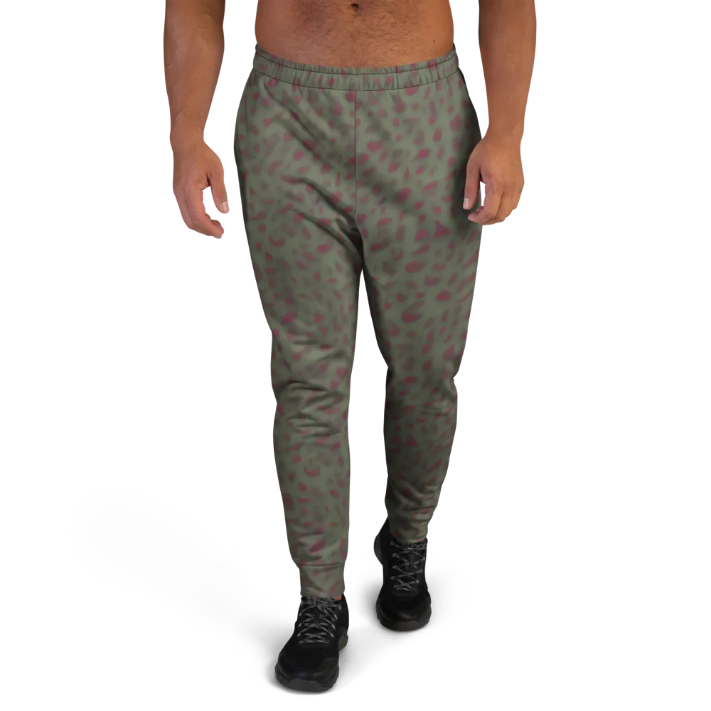 Olive Garnet on Men's Joggers — Front
