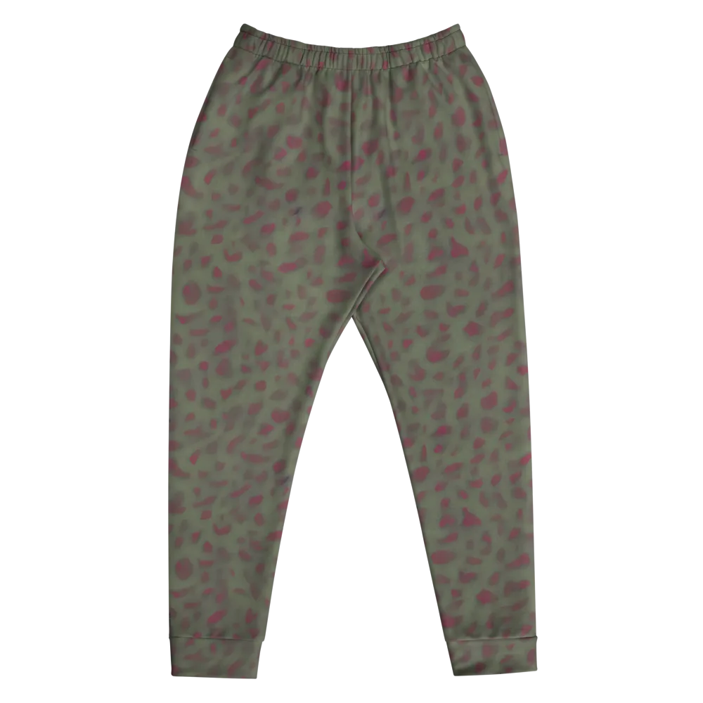 Olive Garnet on Men's Joggers — Front