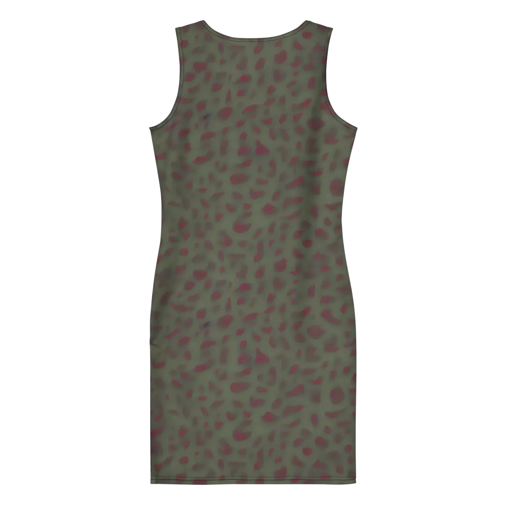 Olive Garnet on Bodycon Dress — Back