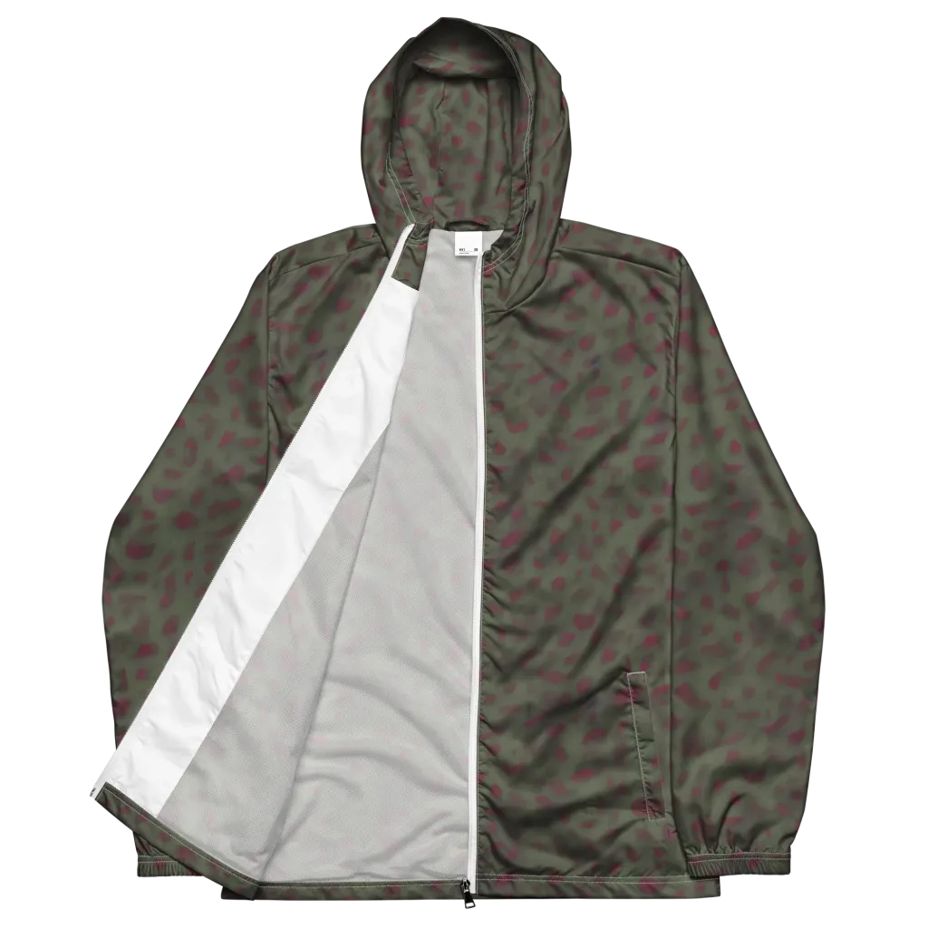 Olive Garnet on Men's Windbreaker — Front