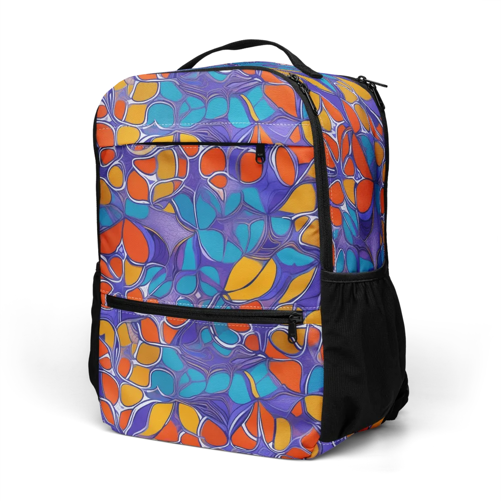 Neon Membrane on Utility Backpack — Left Front