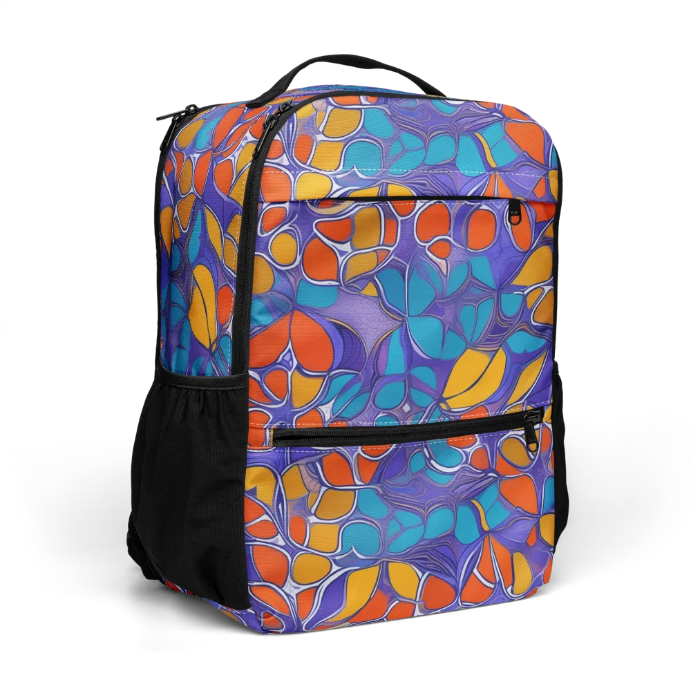 Neon Membrane on Utility Backpack — Right Front