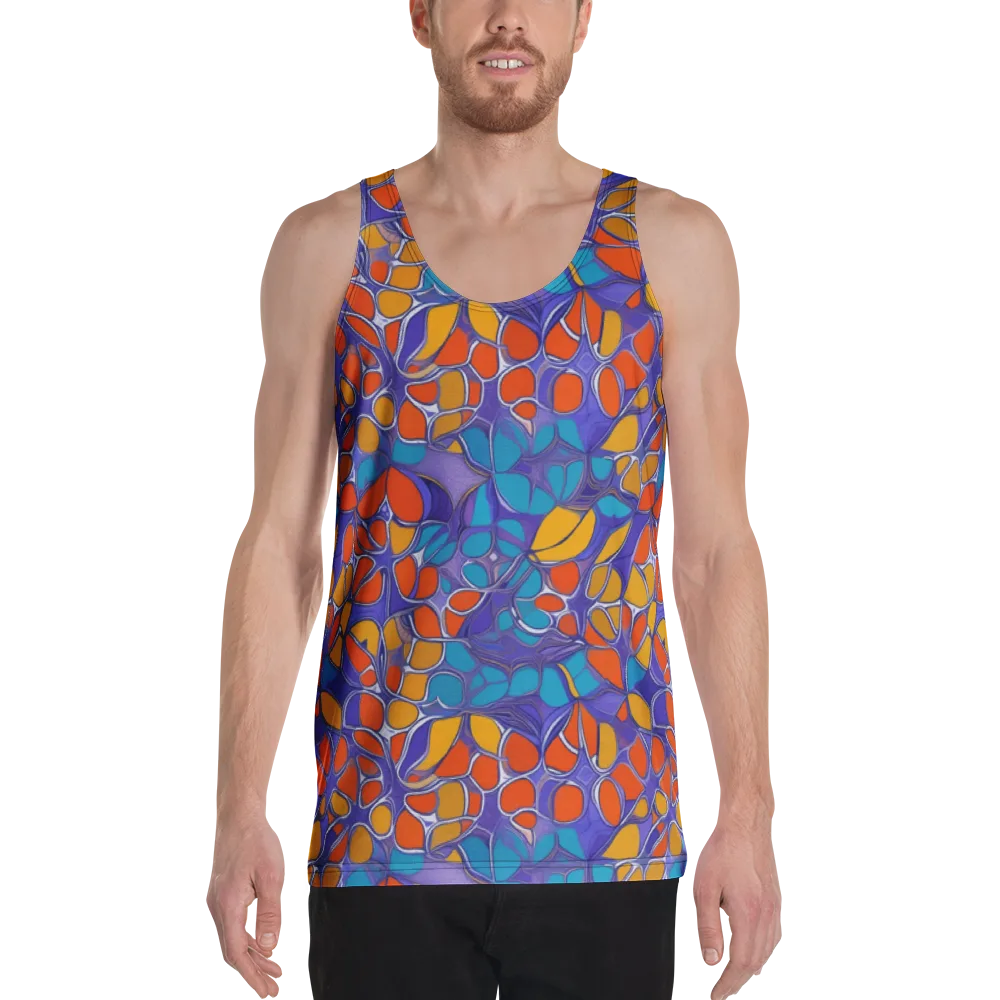 Neon Membrane on Men's Tank Top — Front