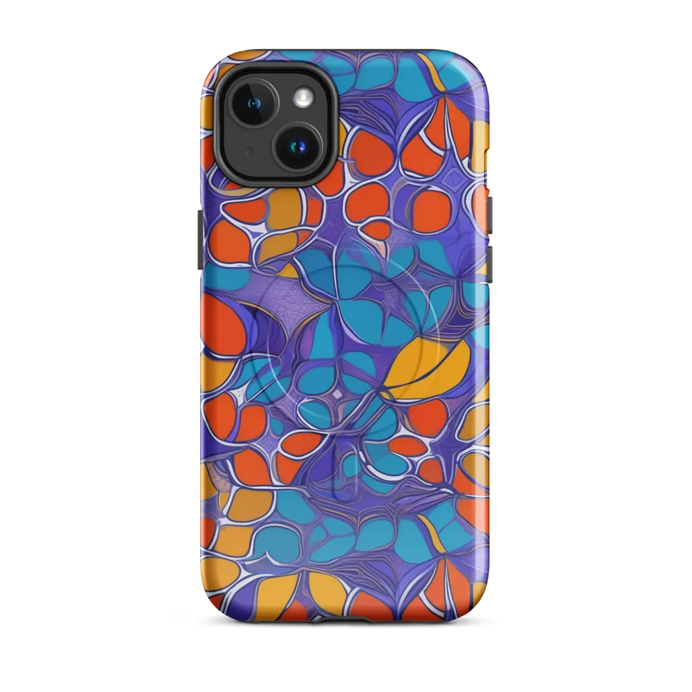 Neon Membrane on MagSafe Tough Case for iPhone® — Front