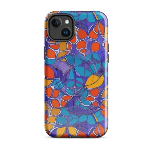 Neon Membrane on a MagSafe Tough Case for iPhone®