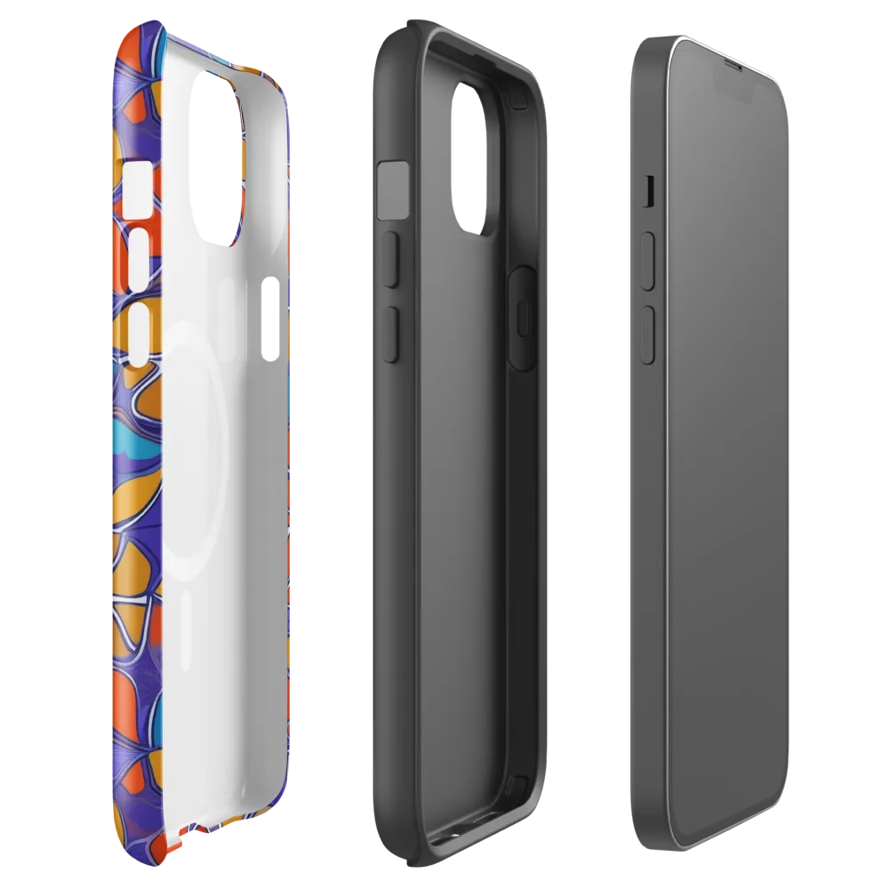 Neon Membrane on MagSafe Tough Case for iPhone® — Front