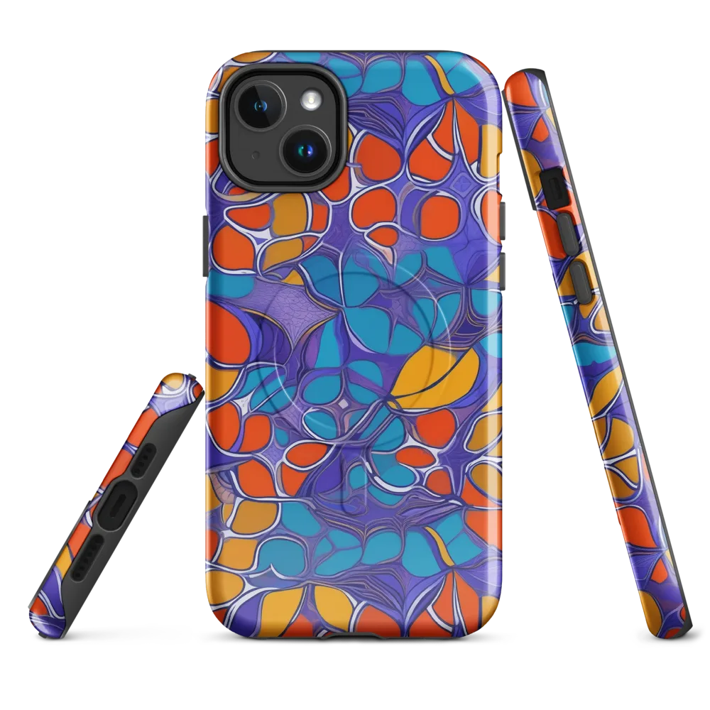 Neon Membrane on MagSafe Tough Case for iPhone® — Front