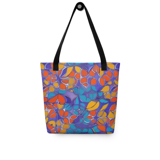 Neon Membrane on a Tote Bag