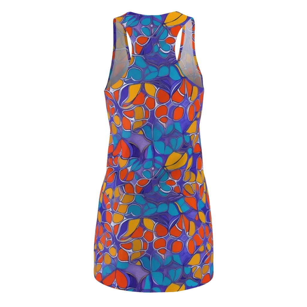 Neon Membrane on Racerback Dress — Back