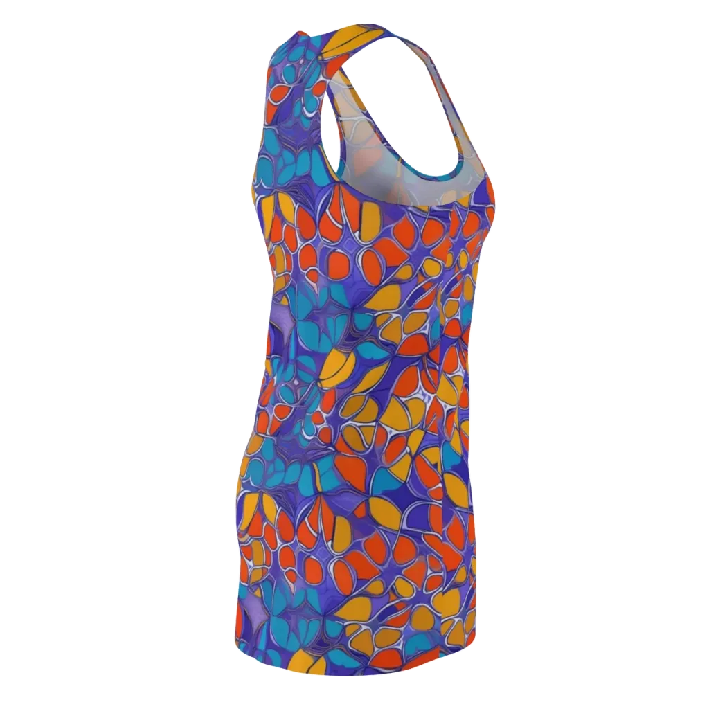 Neon Membrane on Racerback Dress — Back Side