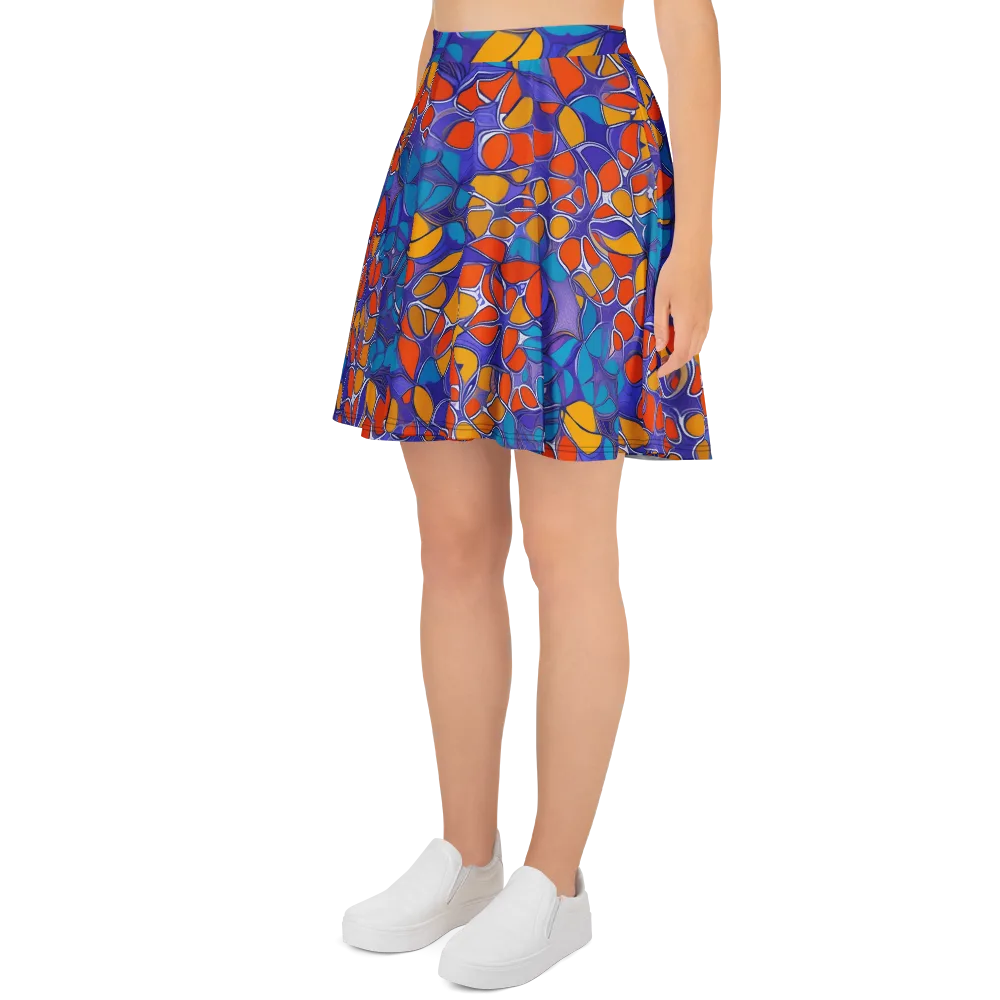 Neon Membrane on Skater Skirt — Left