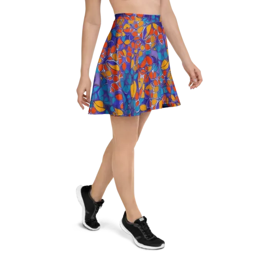 Neon Membrane on a Skater Skirt