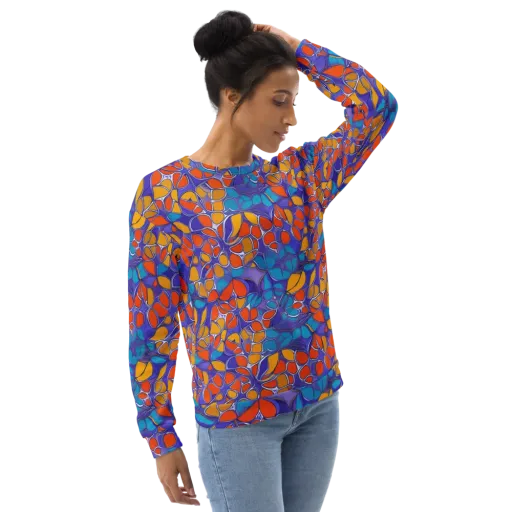 Neon Membrane on a Sweatshirt