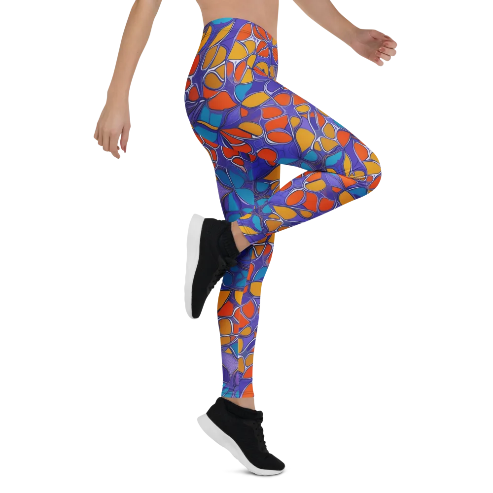 Neon Membrane on Leggings — Right