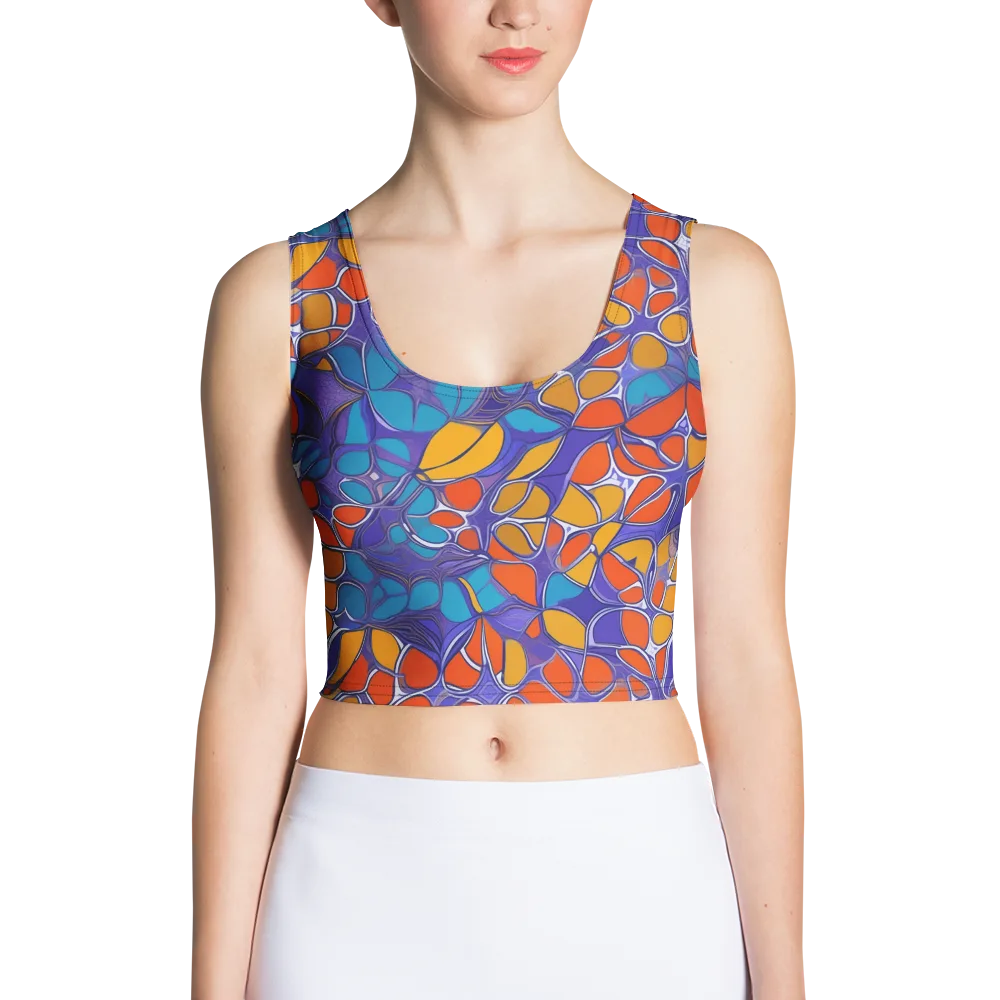 Neon Membrane on Crop Top — Front