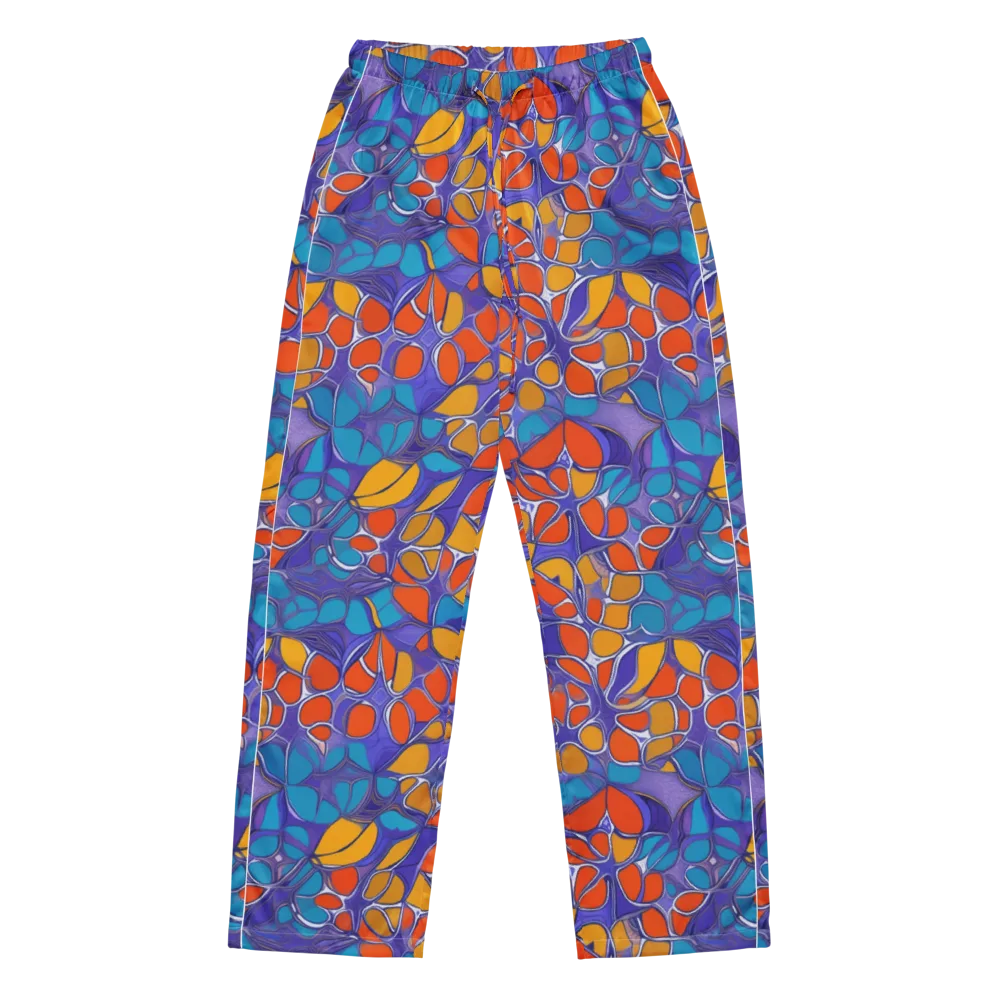 Neon Membrane on Women's Pajama Pants — Front