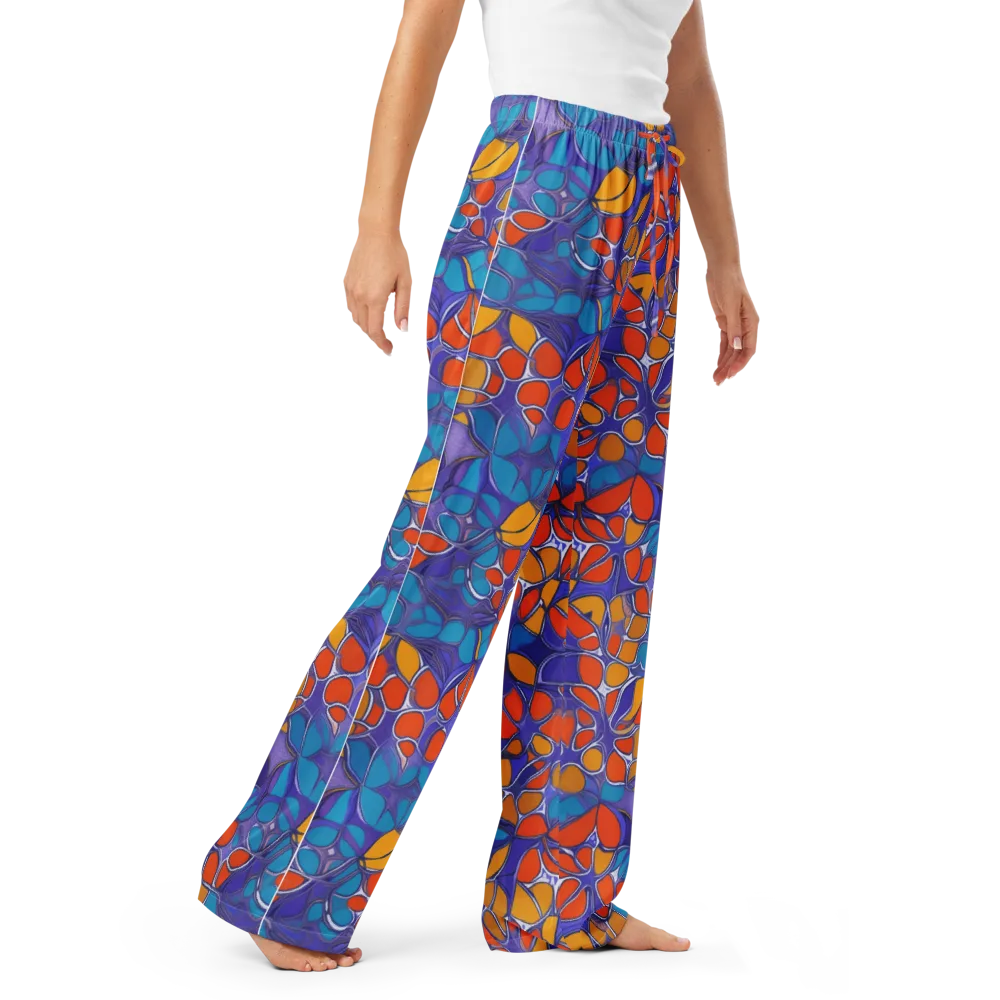 Neon Membrane on Women's Pajama Pants — Right Front