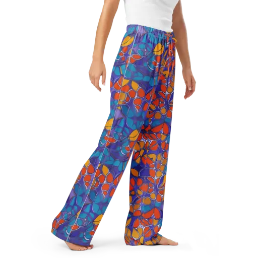Neon Membrane on a Women's Pajama Pants