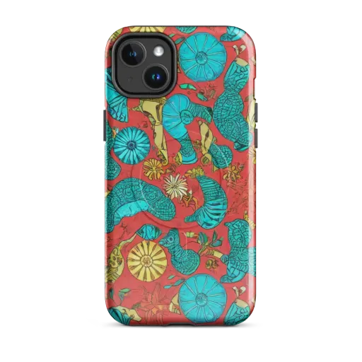 Coral Garden Rhapsody on a MagSafe Tough Case for iPhone®
