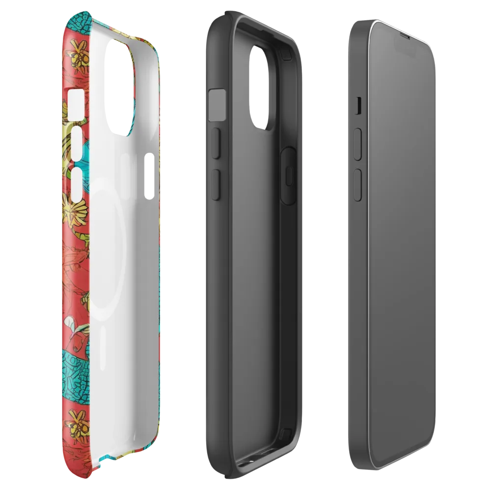 Coral Garden Rhapsody on MagSafe Tough Case for iPhone® — Front