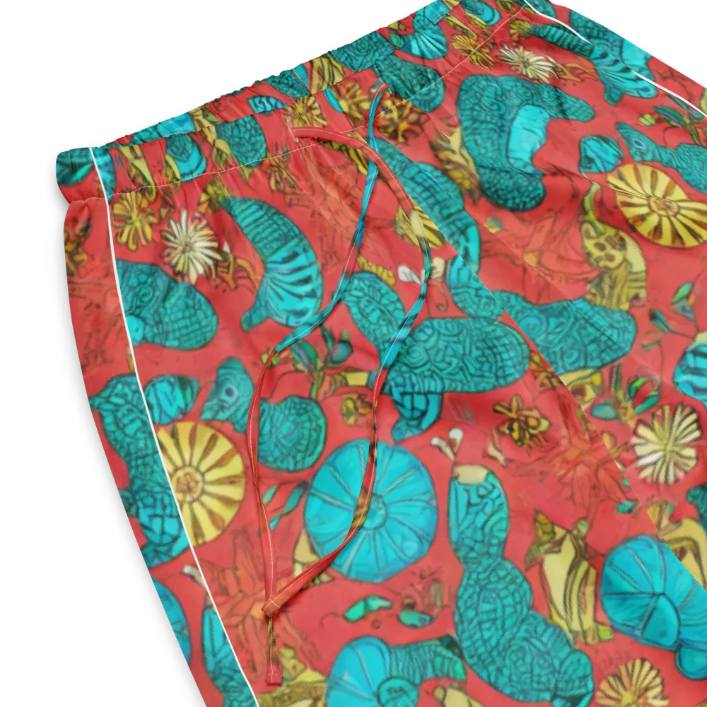 Coral Garden Rhapsody on Women's Pajama Pants — Product details