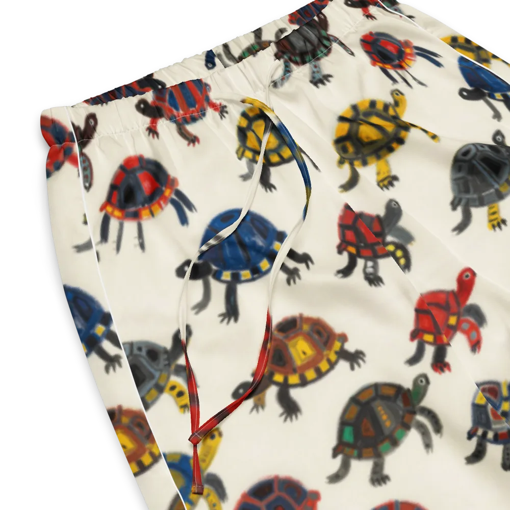 Painted Tortoises on Women's Pajama Pants — Product details