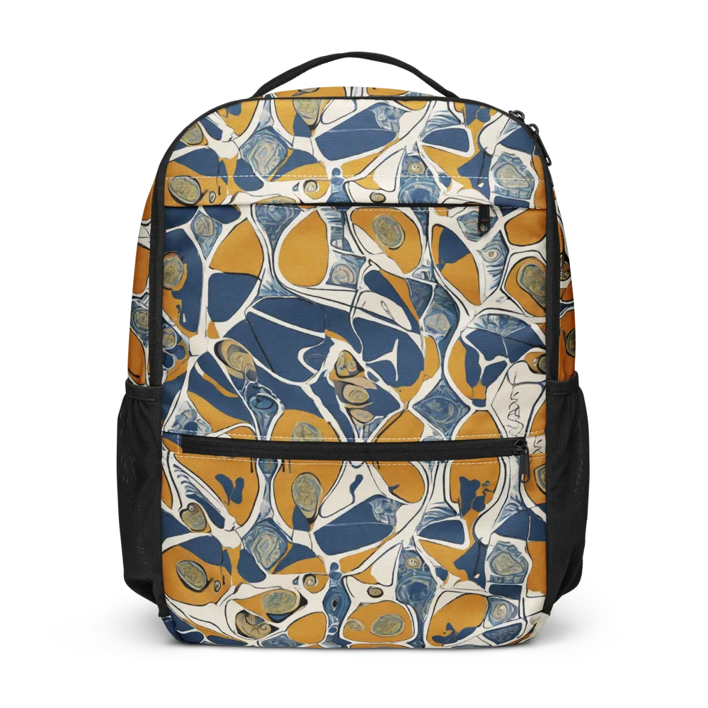 Ochre Tidepool on Utility Backpack — Front