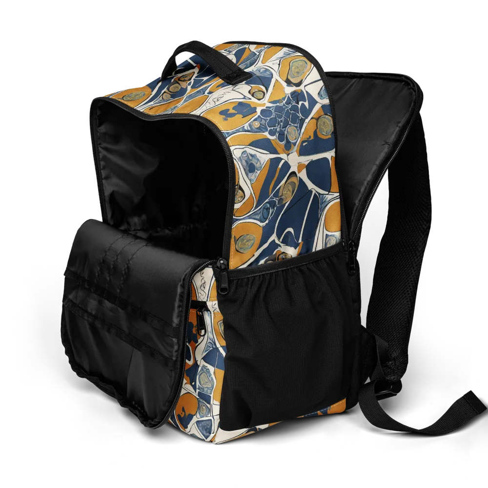 Ochre Tidepool on Utility Backpack — Product details 2