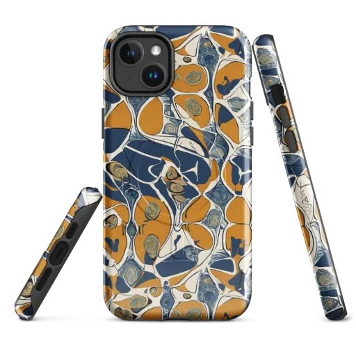 Ochre Tidepool on a MagSafe Tough Case for iPhone®