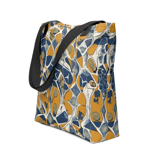 Ochre Tidepool on a Tote Bag
