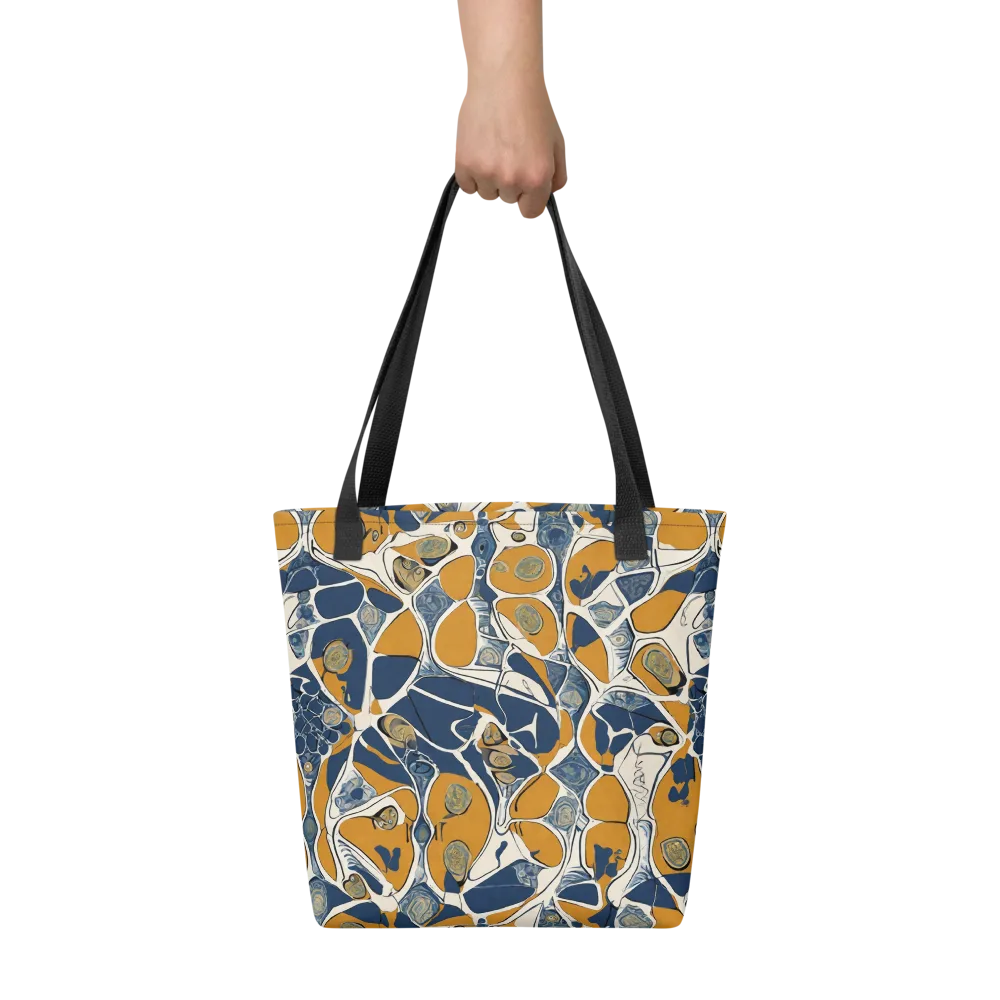 Ochre Tidepool on Tote Bag — Front