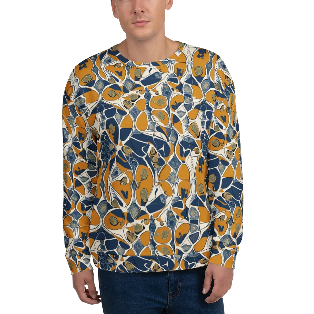 Ochre Tidepool on Sweatshirt — Front