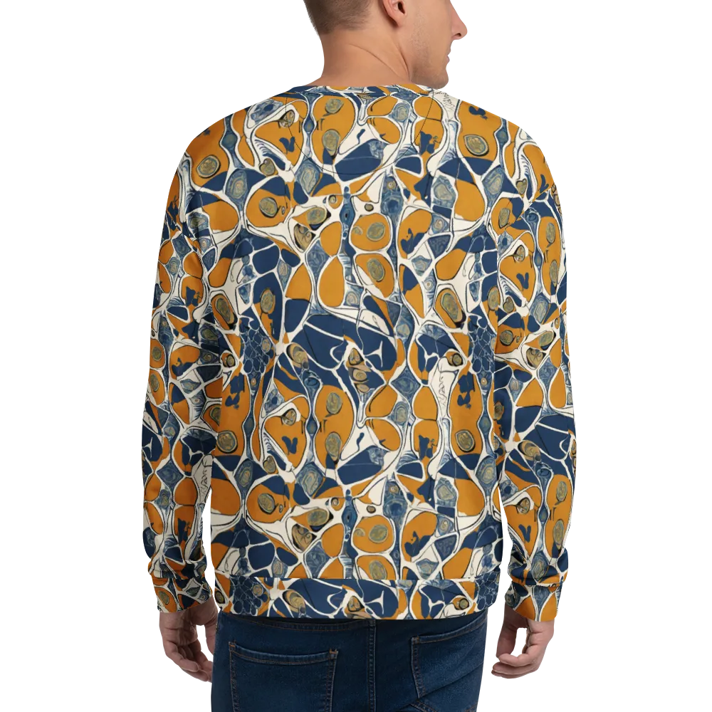 Ochre Tidepool on Sweatshirt — Back