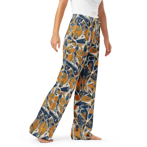Ochre Tidepool on a Women's Pajama Pants