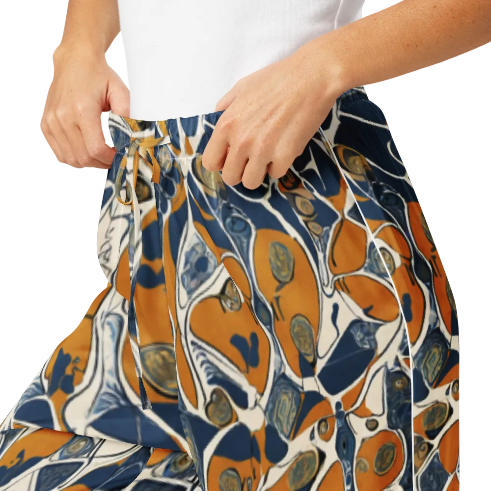 Ochre Tidepool on Women's Pajama Pants — Product details