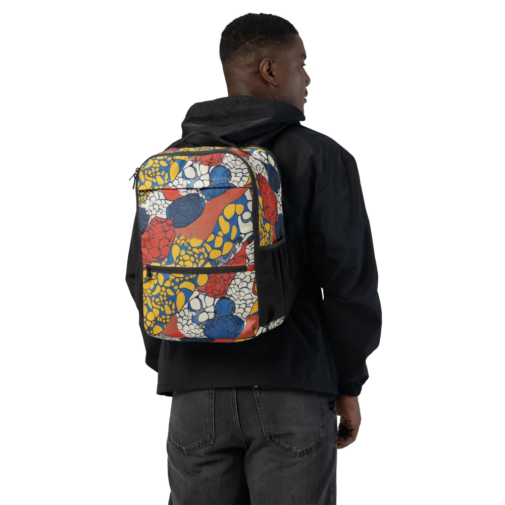 Chromatic Carapace on Utility Backpack — Back
