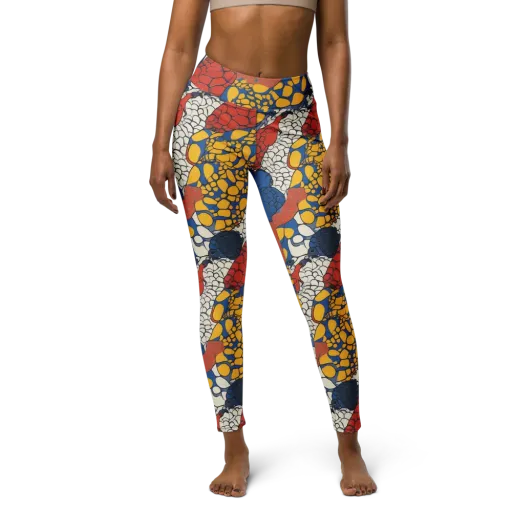 Chromatic Carapace on a Yoga Leggings