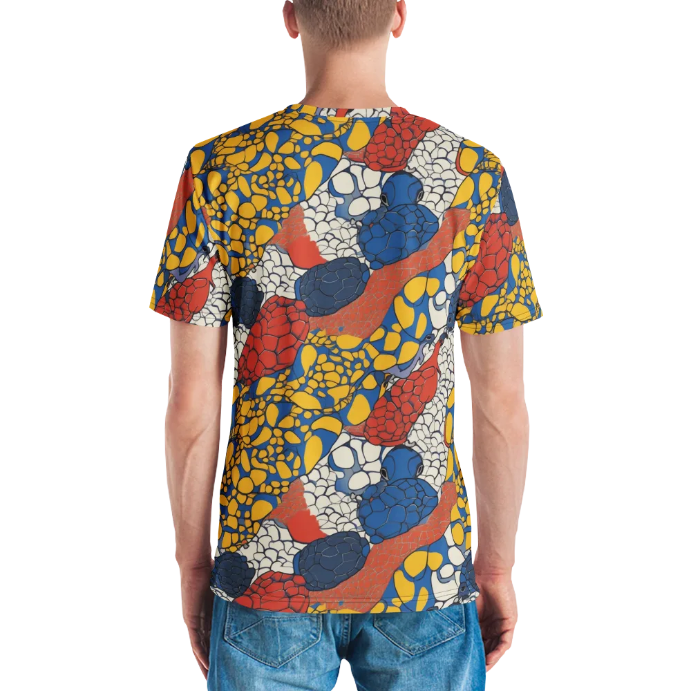 Chromatic Carapace on Men's Crew Neck T-Shirt — Back
