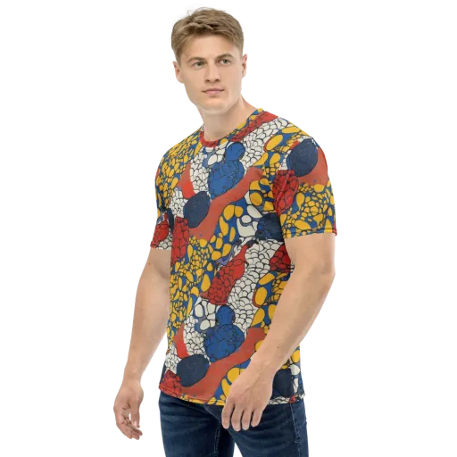 Chromatic Carapace on a Men's Crew Neck T-Shirt