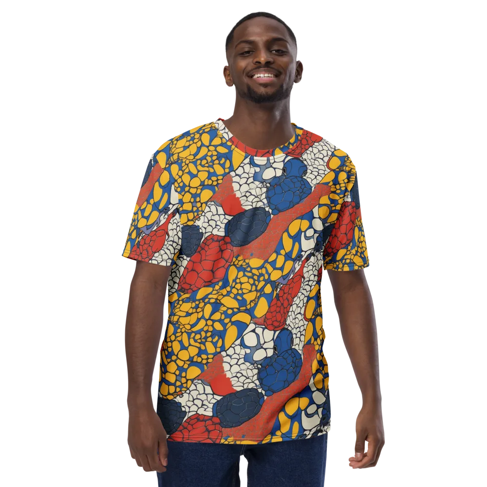 Chromatic Carapace on Men's Crew Neck T-Shirt — Front