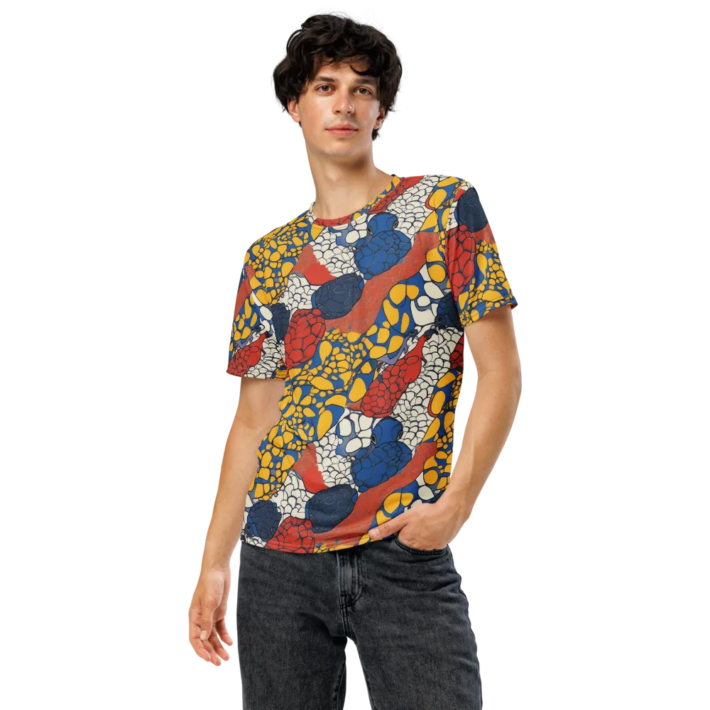 Chromatic Carapace on Men's Crew Neck T-Shirt — Front