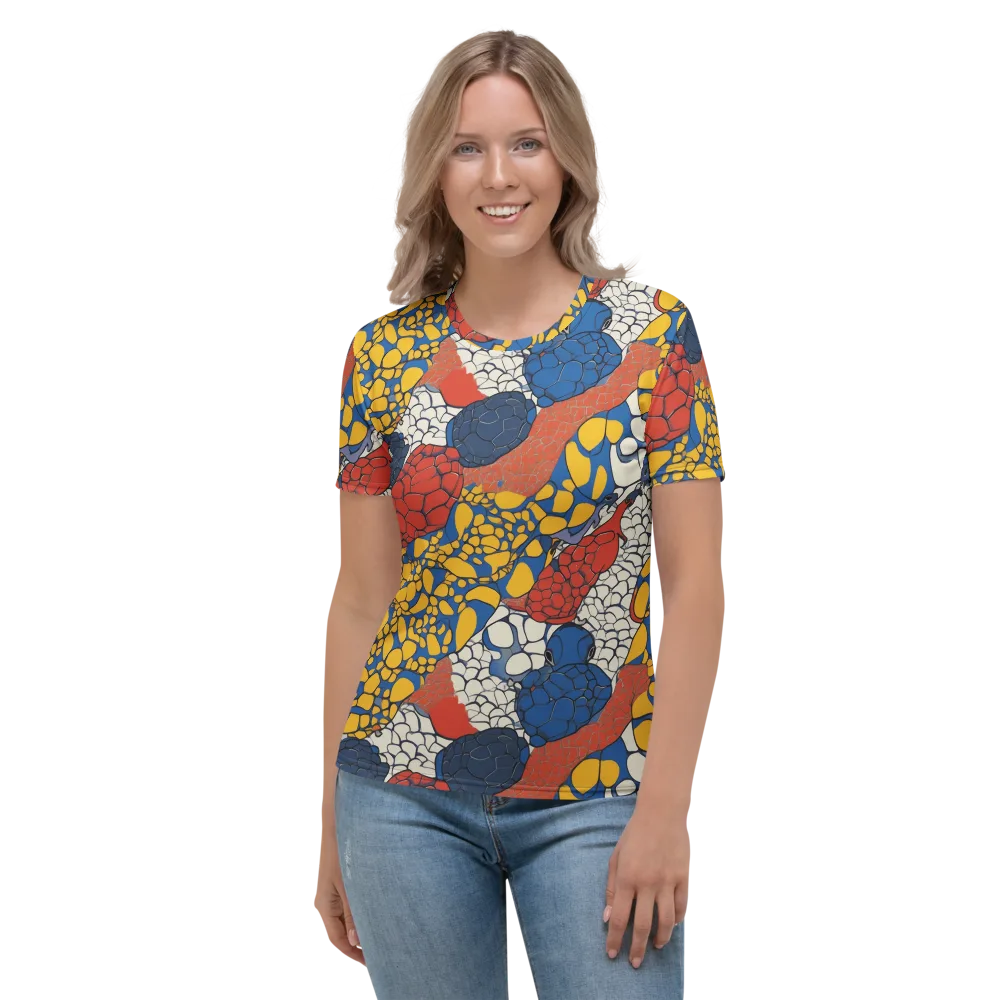 Chromatic Carapace on Women's Crew Neck T-Shirt — Front