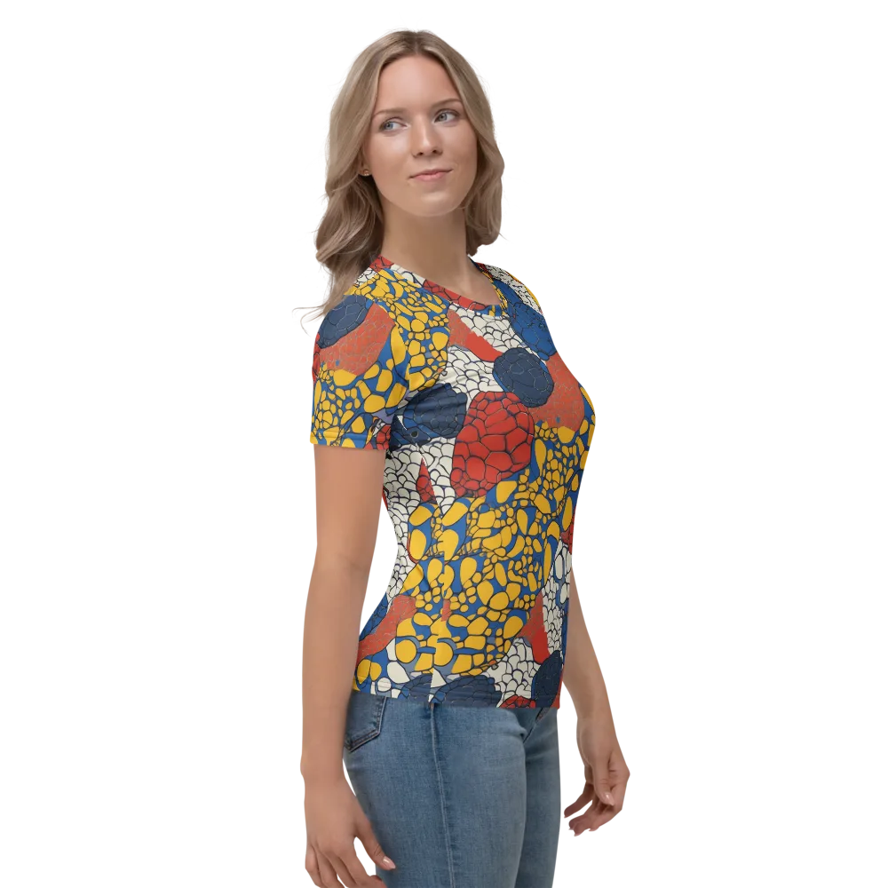 Chromatic Carapace on Women's Crew Neck T-Shirt — Right