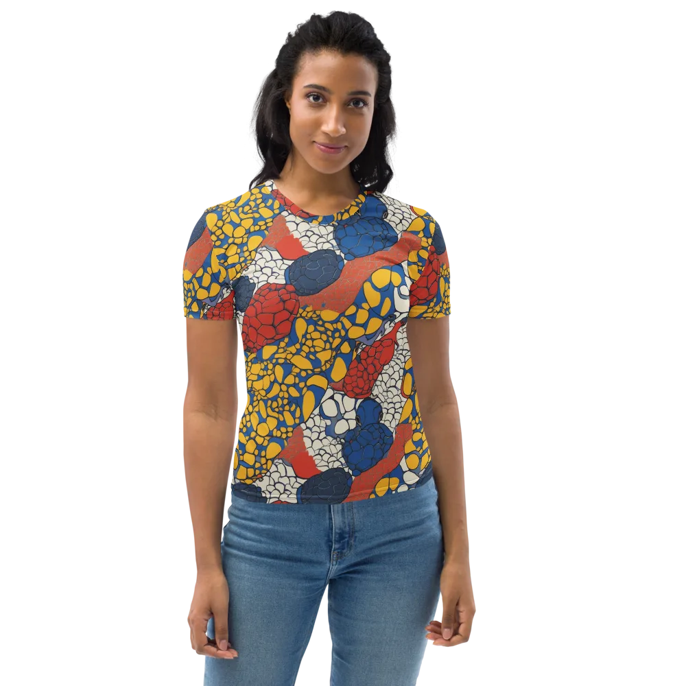 Chromatic Carapace on Women's Crew Neck T-Shirt — Front
