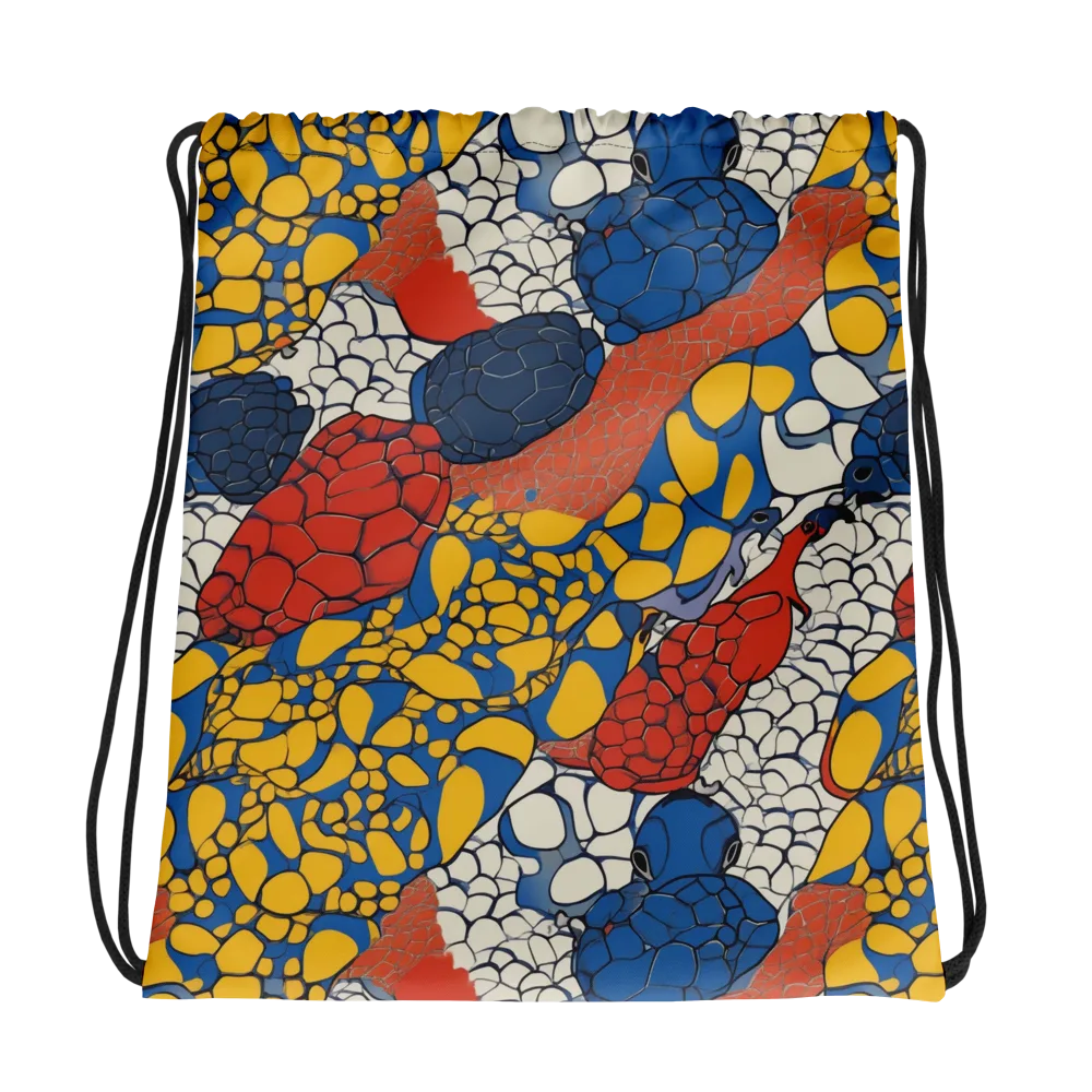 Chromatic Carapace on Drawstring Bag — Photo