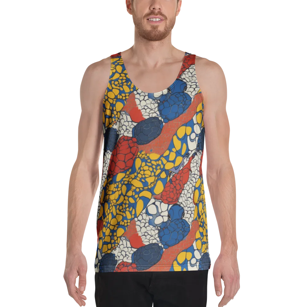 Chromatic Carapace on Men's Tank Top — Front