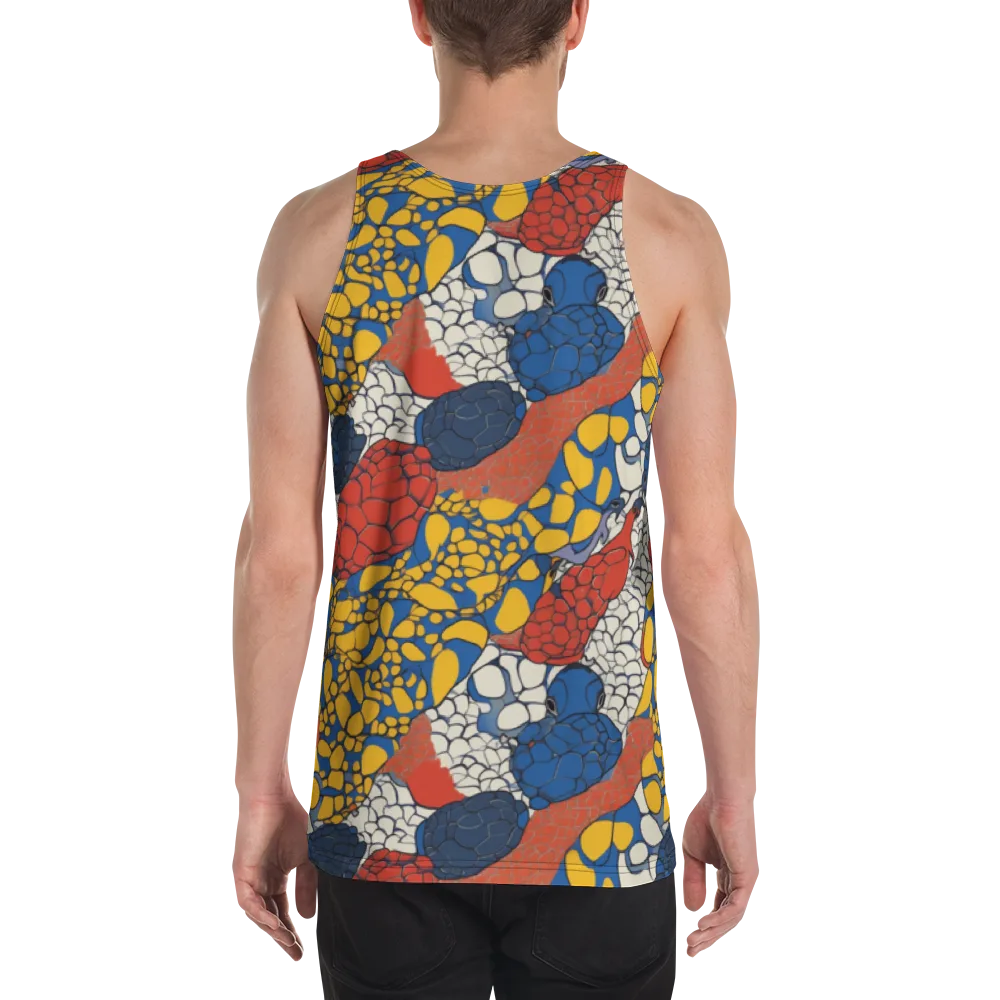 Chromatic Carapace on Men's Tank Top — Back